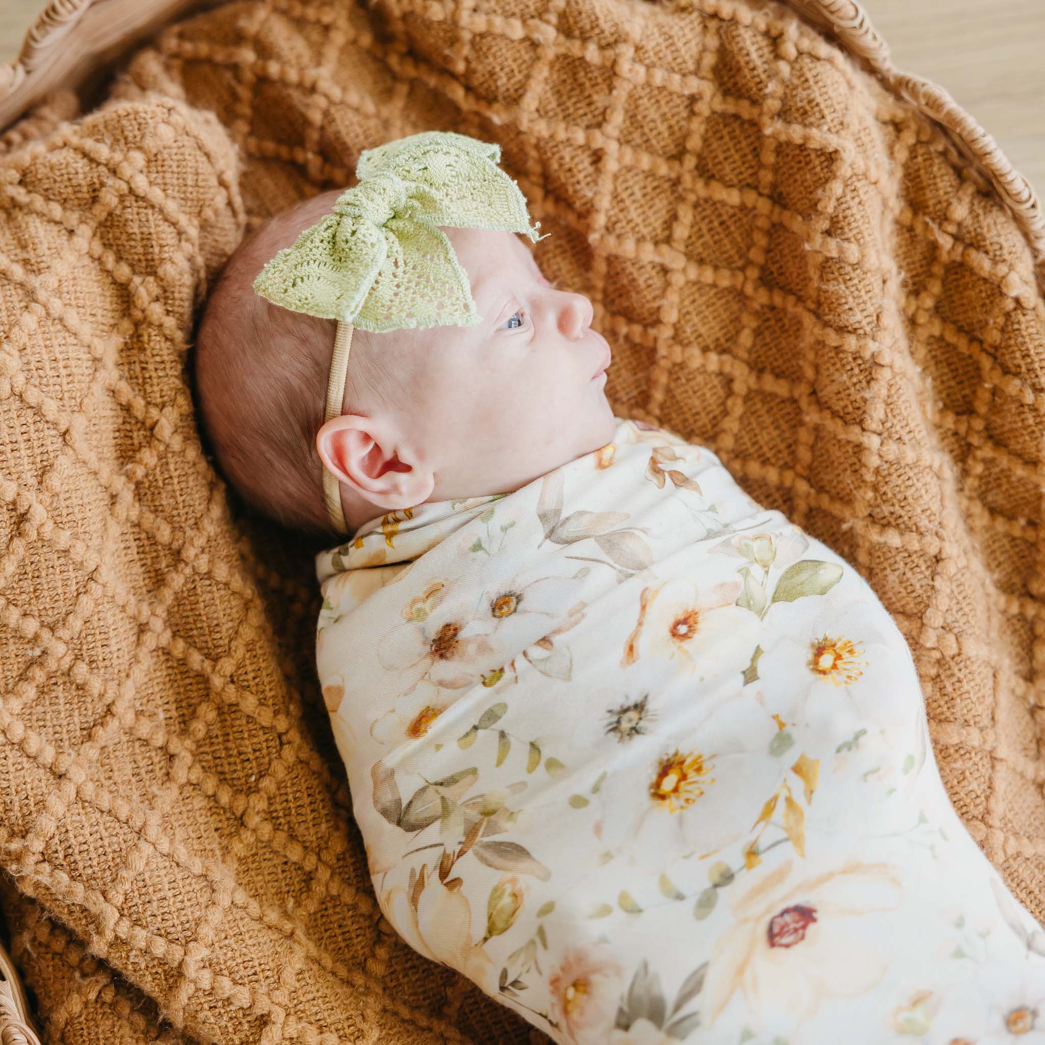 Bamboo Swaddle - Angelique - Image 3