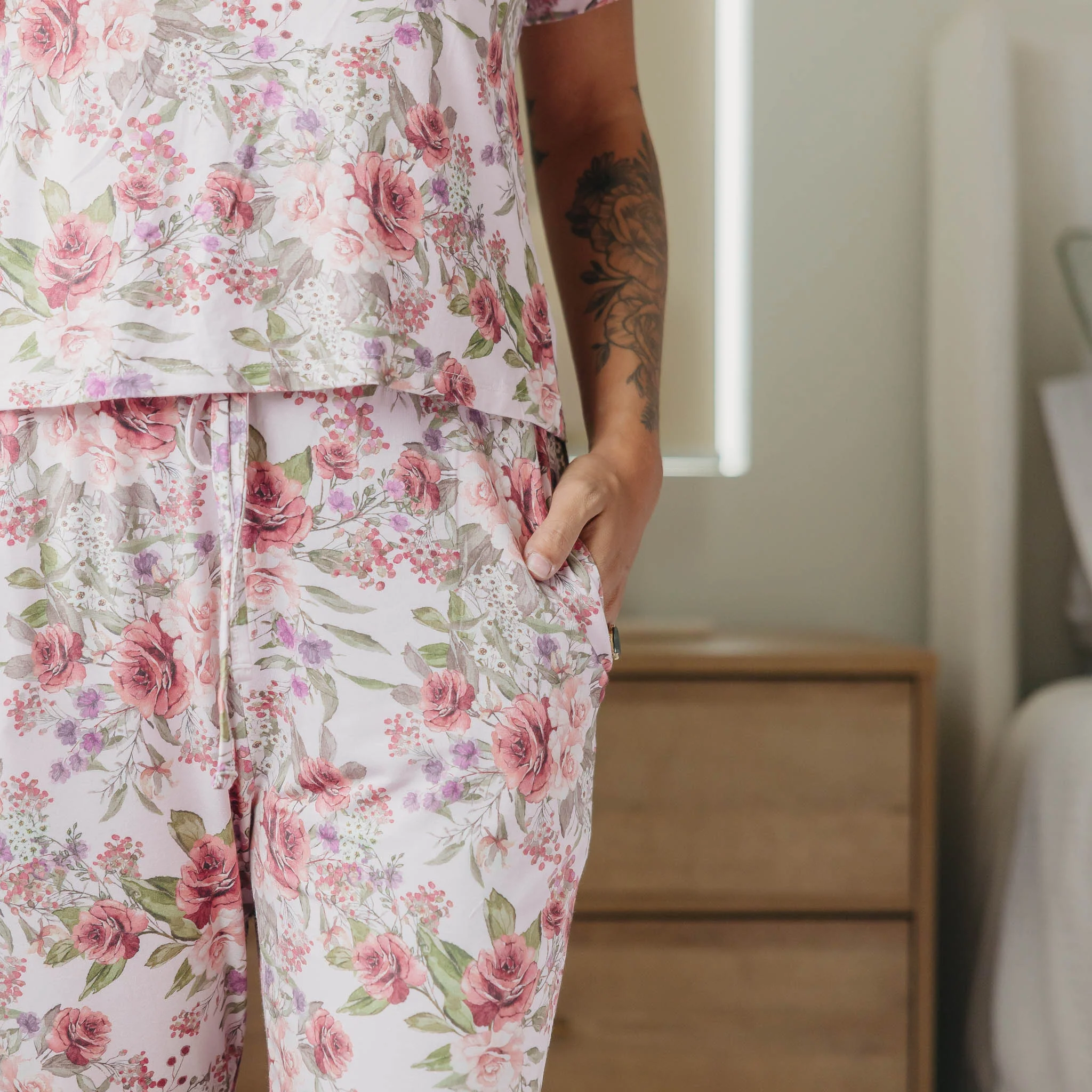 Bamboo Women's Short Sleeve Pajamas - Deborah - Image 3