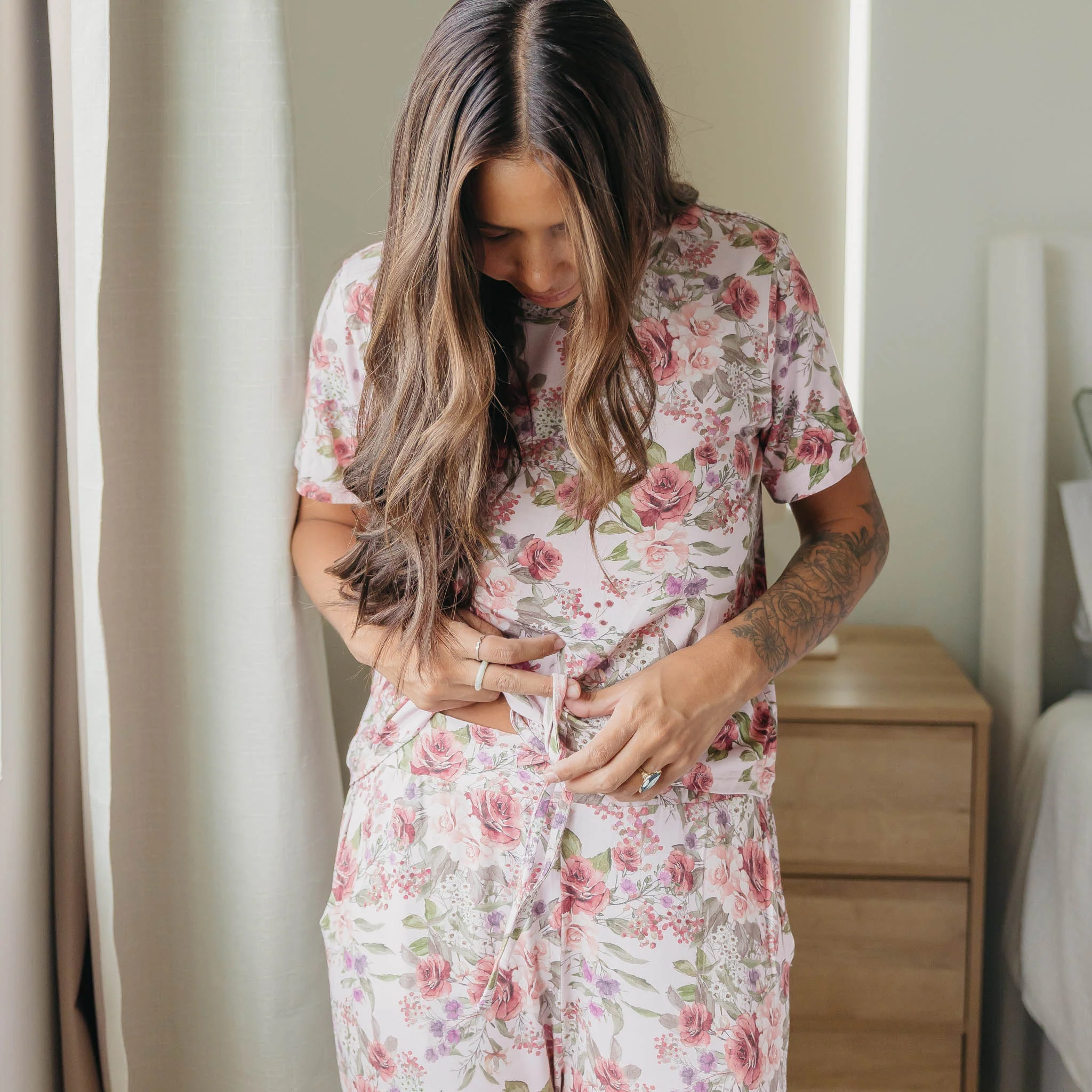 Bamboo Women's Short Sleeve Pajamas - Deborah - Image 5