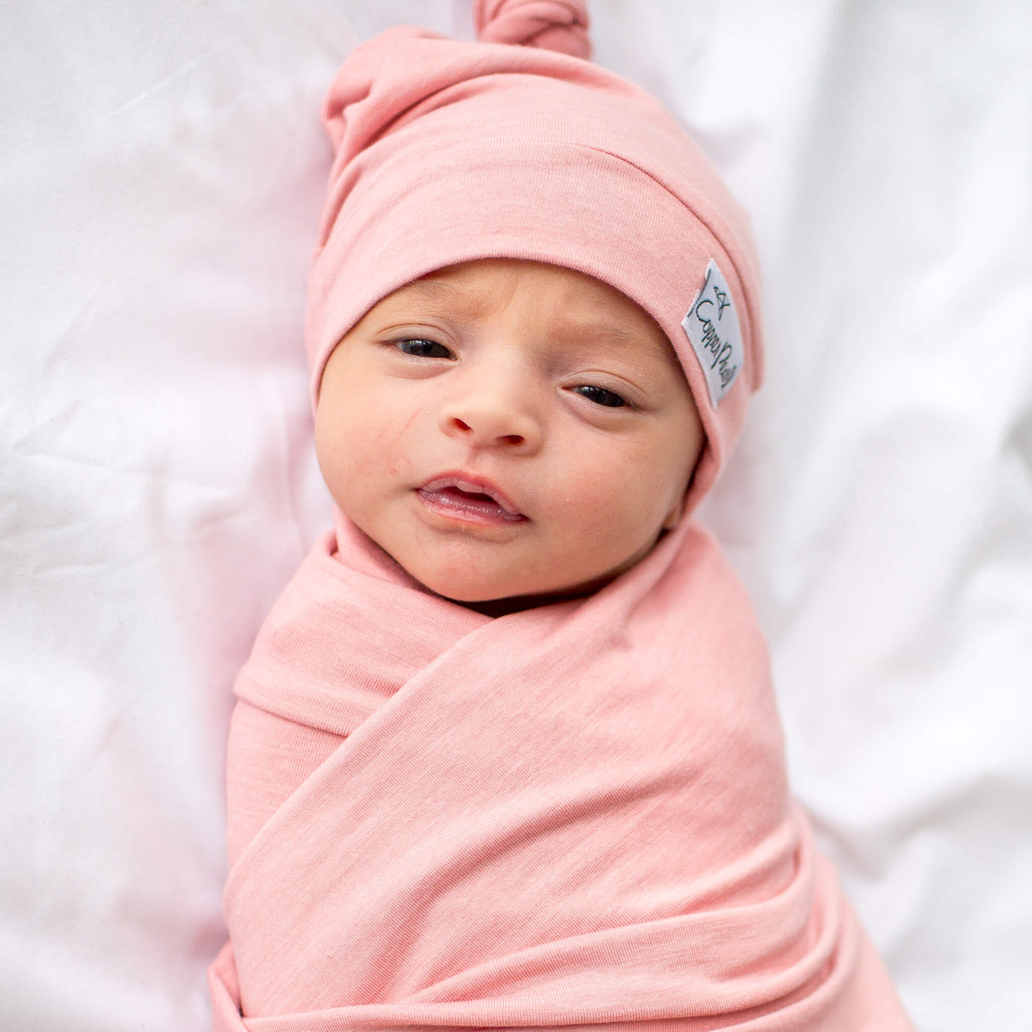 Knit Swaddle Blanket - Darling - Image 4