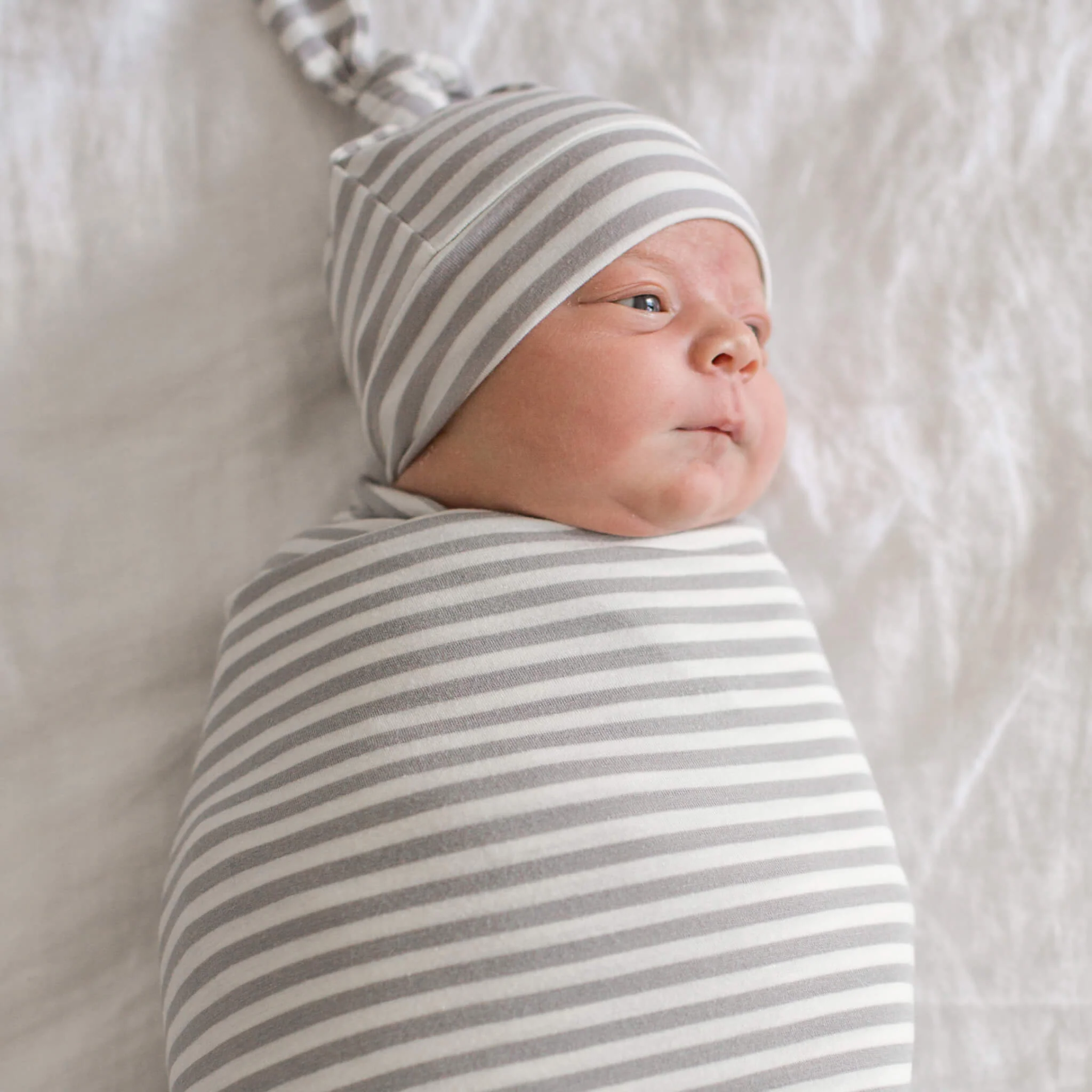 Knit Swaddle Blanket - Everest - Image 4