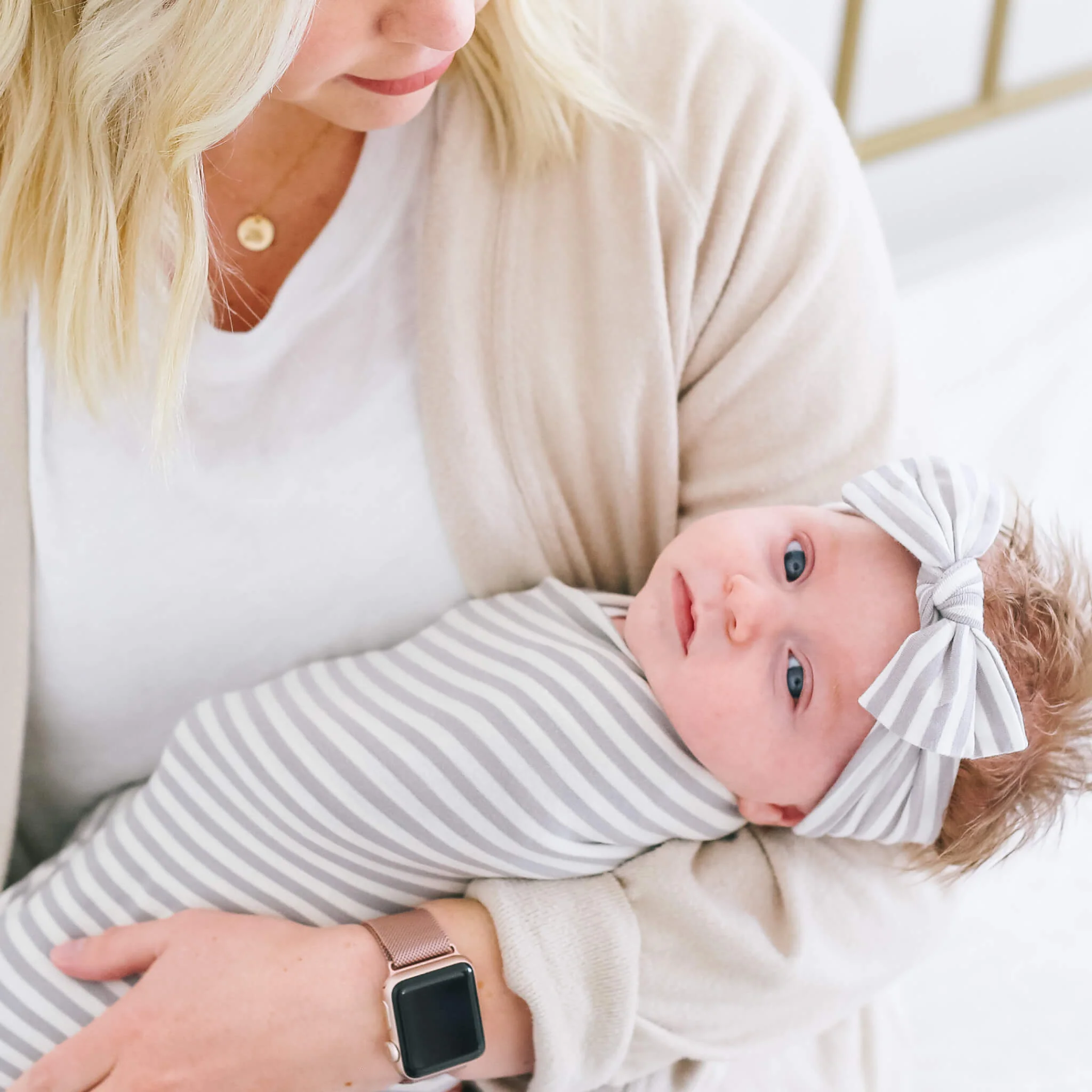 Knit Swaddle Blanket - Everest - Image 5