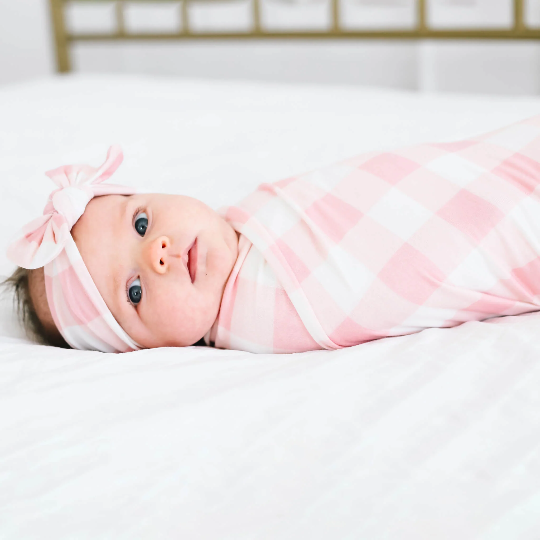 Knit Swaddle Blanket - London - Image 4