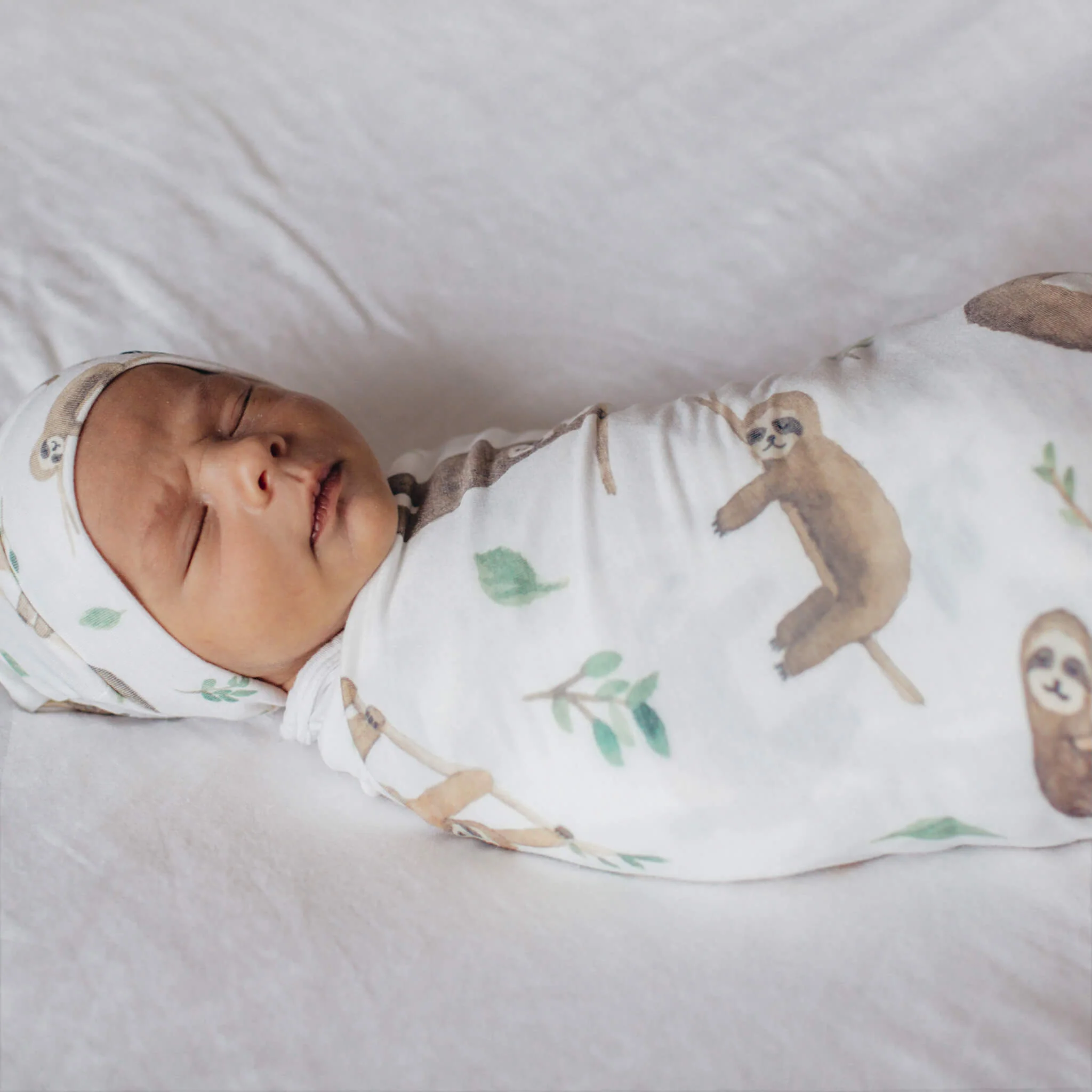 Knit Swaddle Blanket - Noah - Image 4