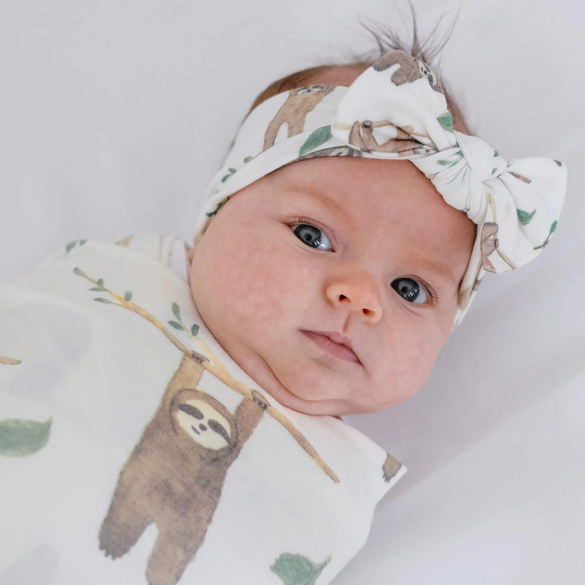 Knit Swaddle Blanket - Noah - Image 5