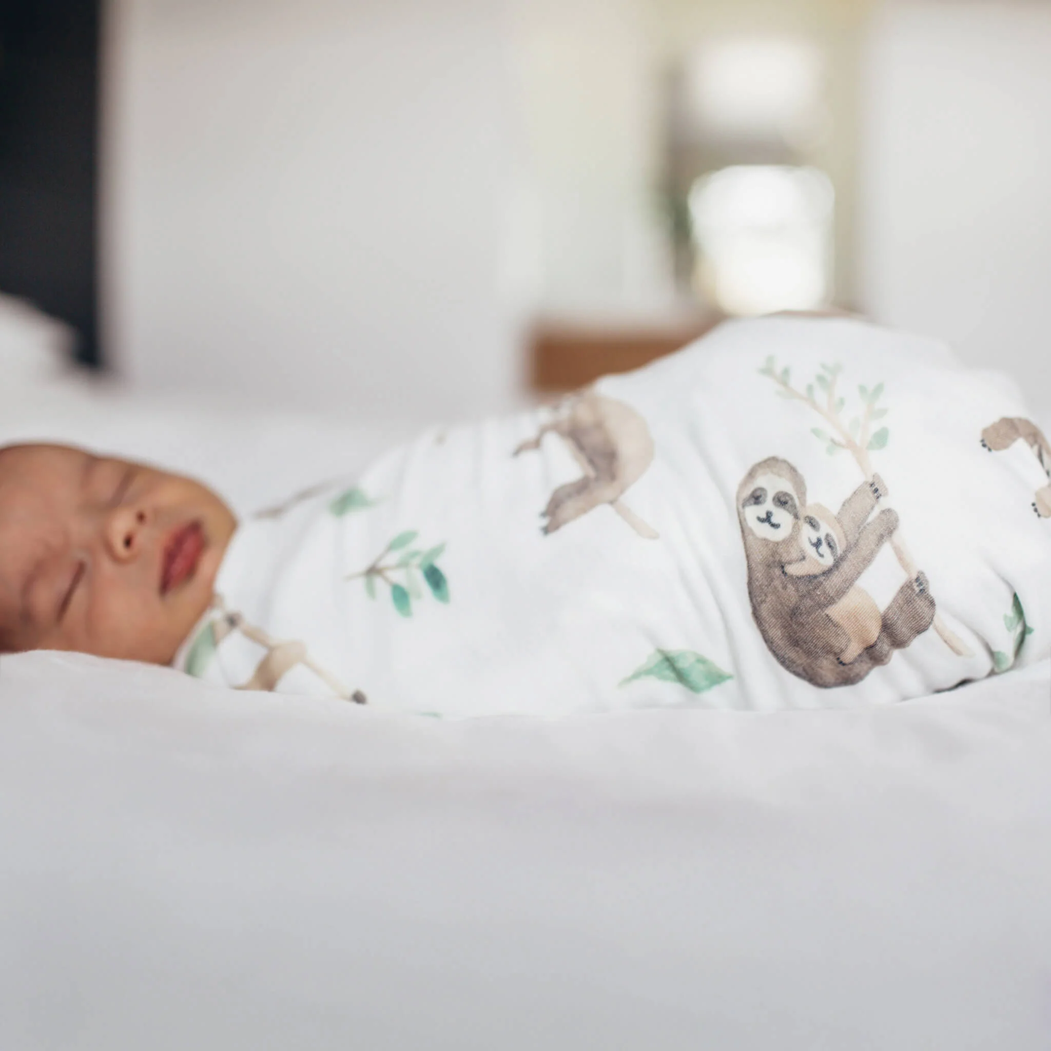 Knit Swaddle Blanket - Noah - Image 6