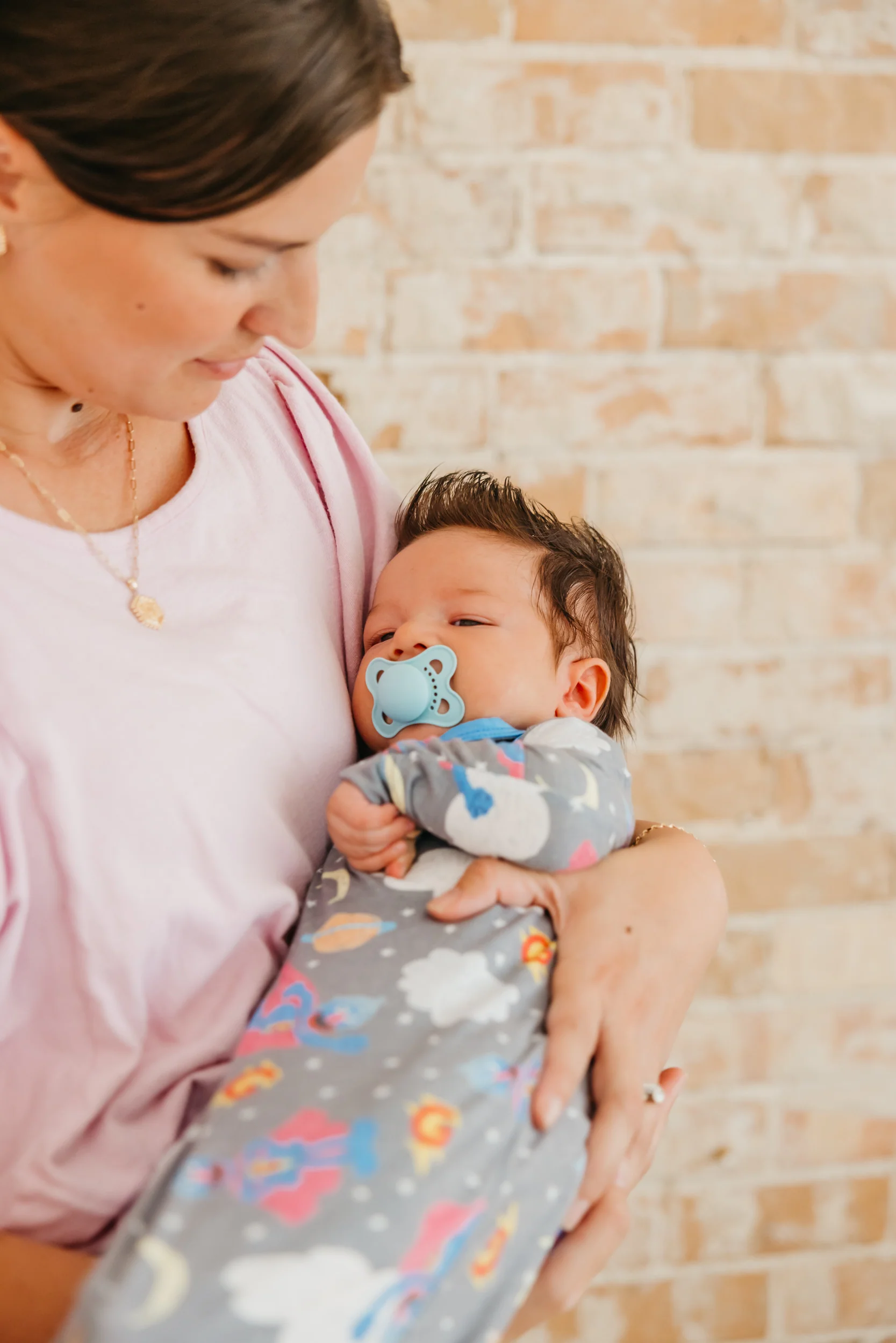 Newborn Knotted Gown - Super Grover - Image 4