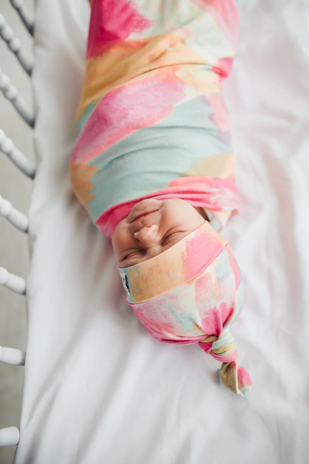 Top Knot Hat - Monet - Image 3