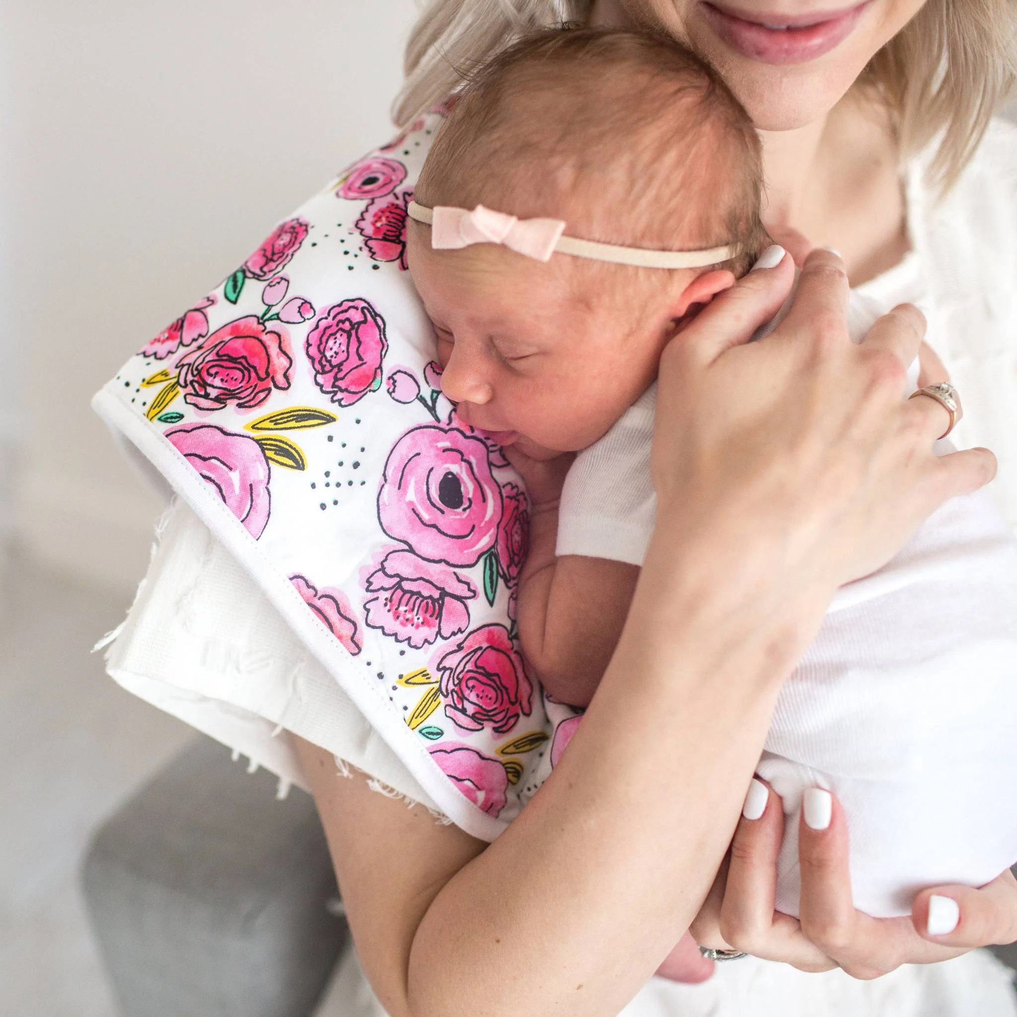 Premium Burp Cloths - Bloom - Image 11