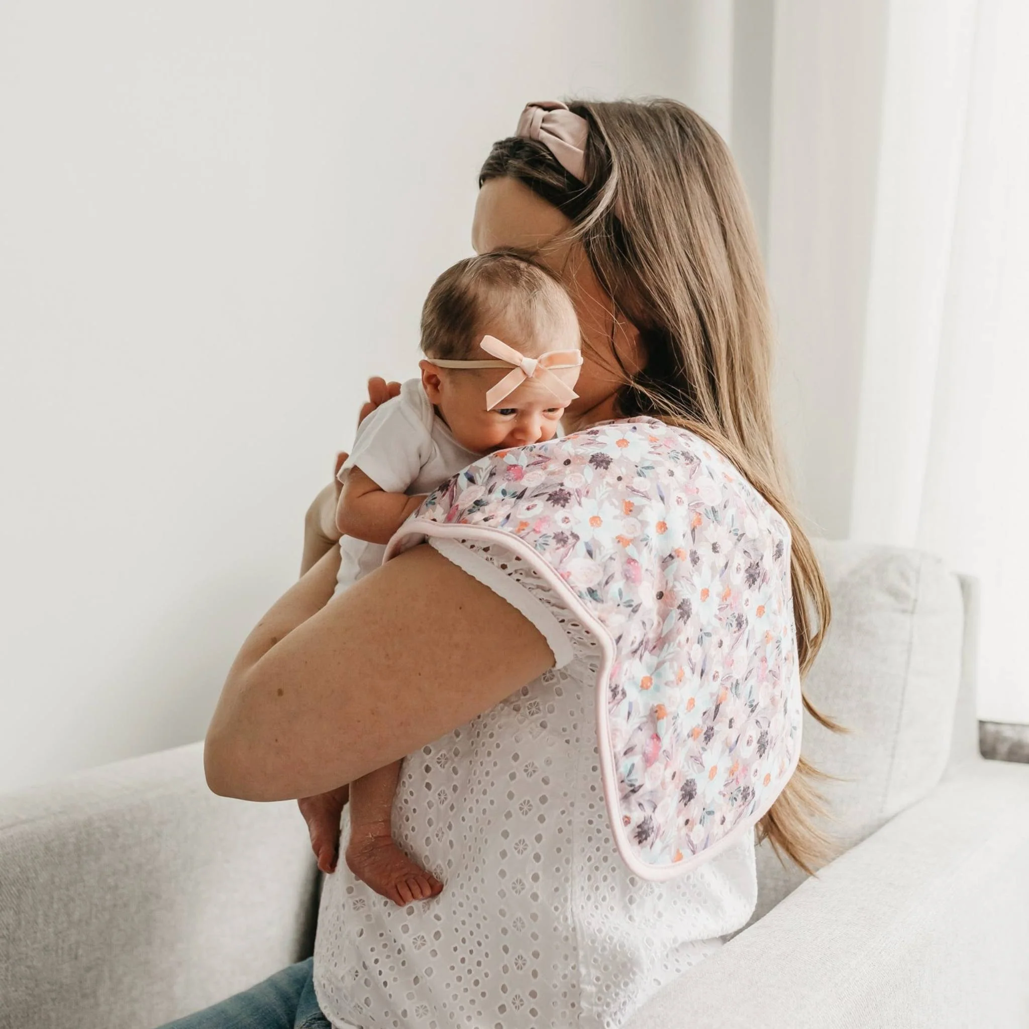 Premium Burp Cloths - Bloom - Image 12