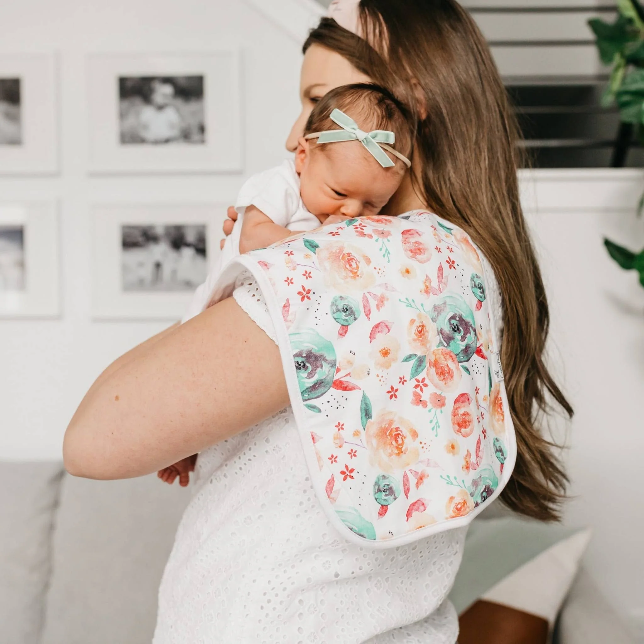 Premium Burp Cloths - Bloom - Image 13