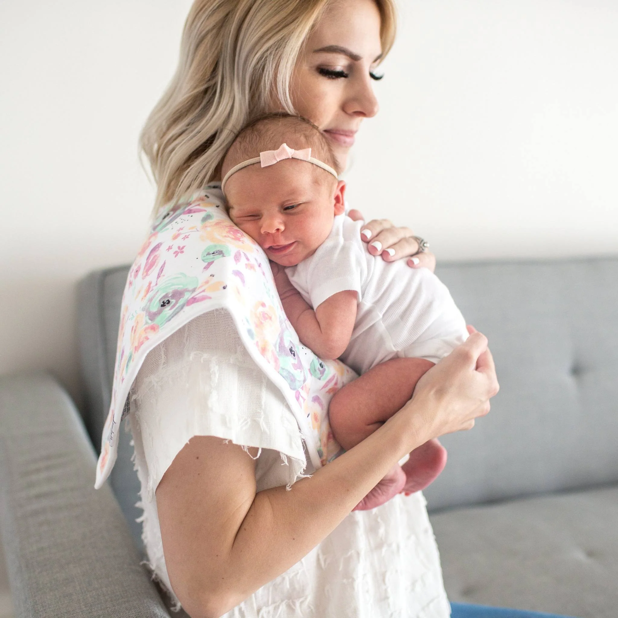 Premium Burp Cloths - Bloom - Image 15