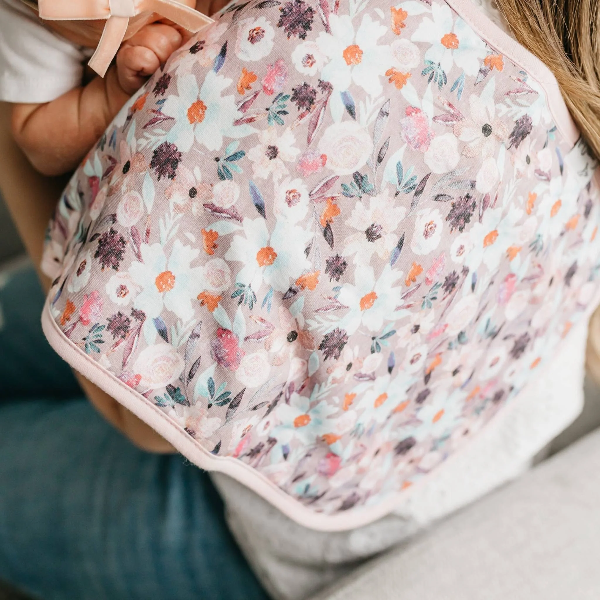 Premium Burp Cloths - Bloom - Image 5