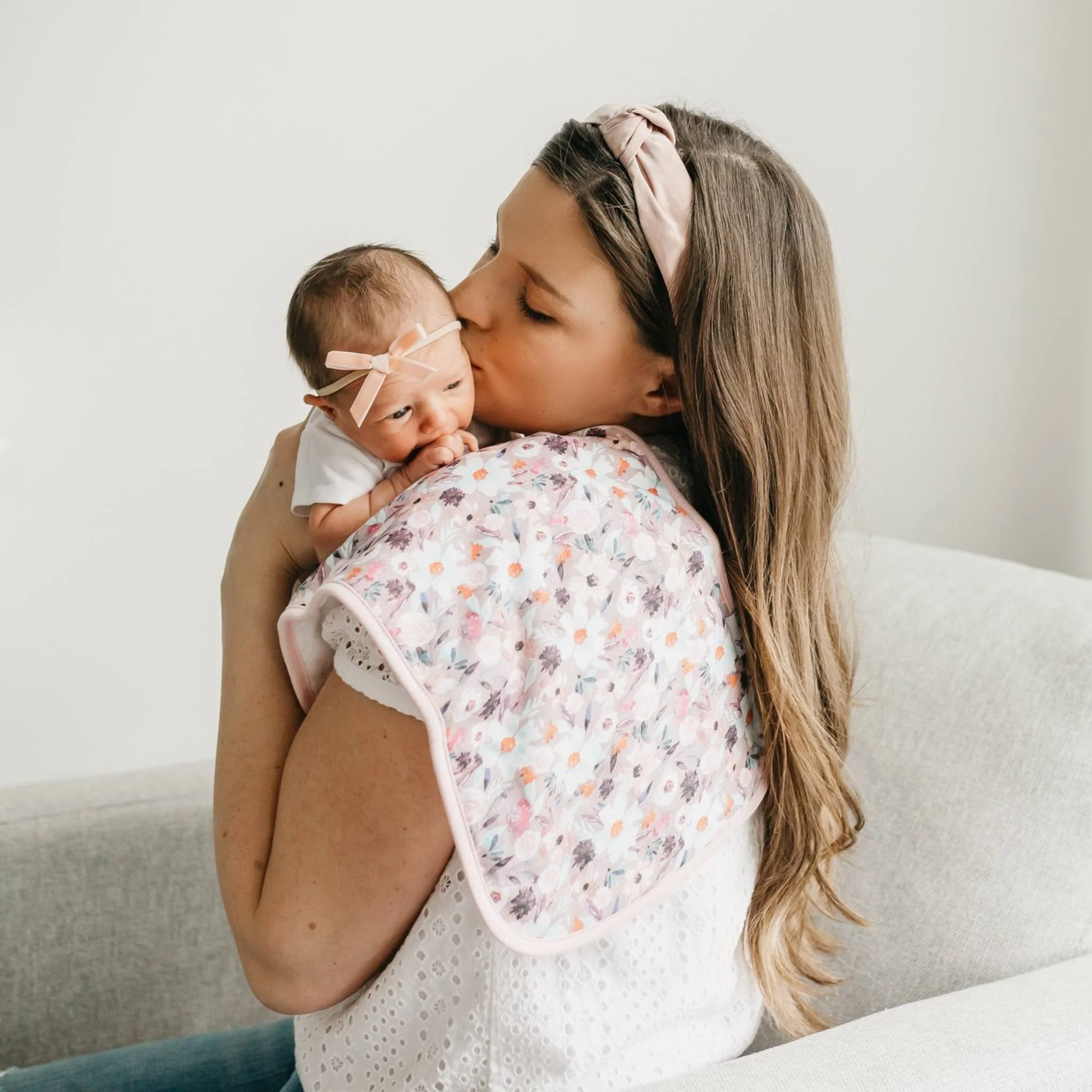 Premium Burp Cloths - Bloom - Image 7