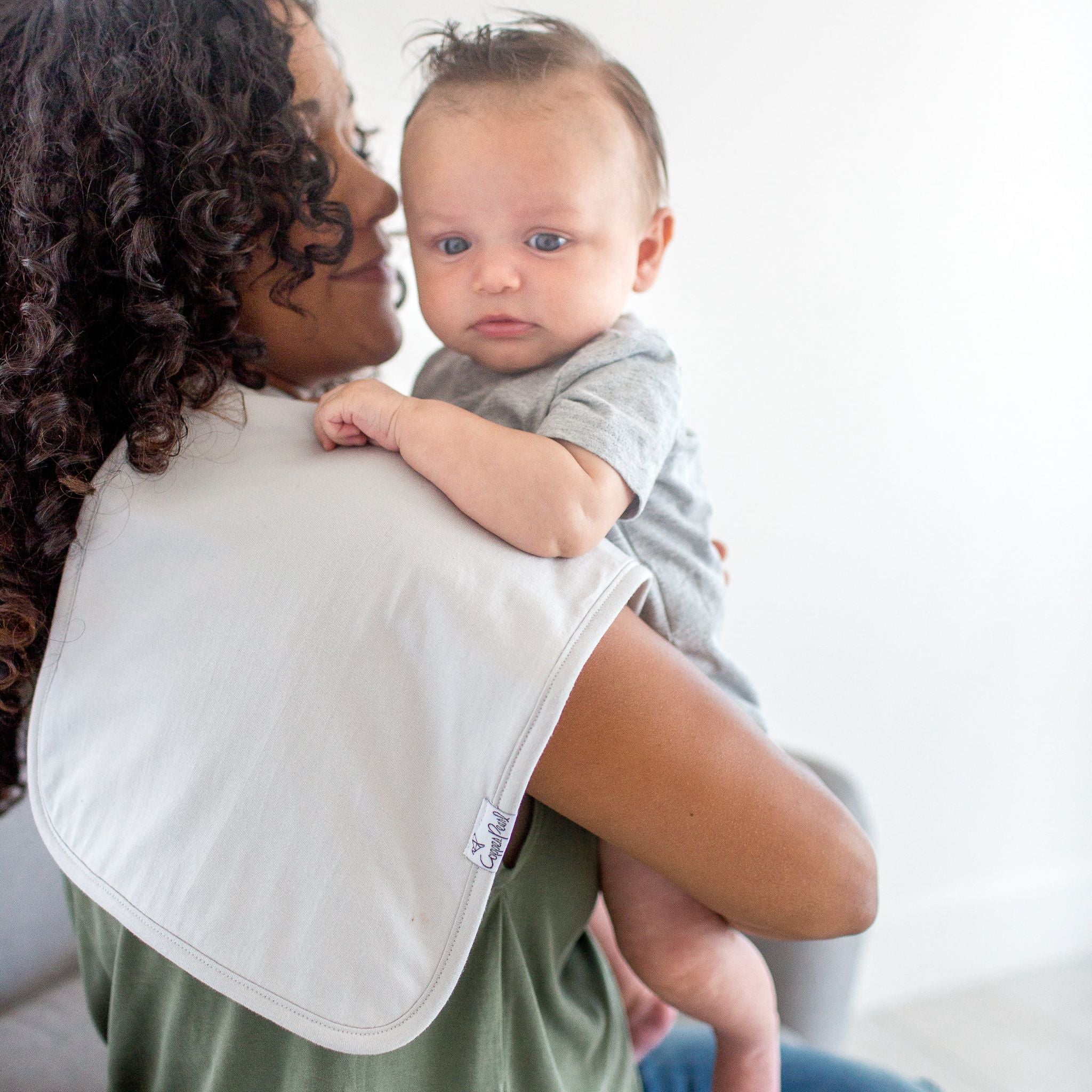 Premium Burp Cloths - Grey Basics - Image 3