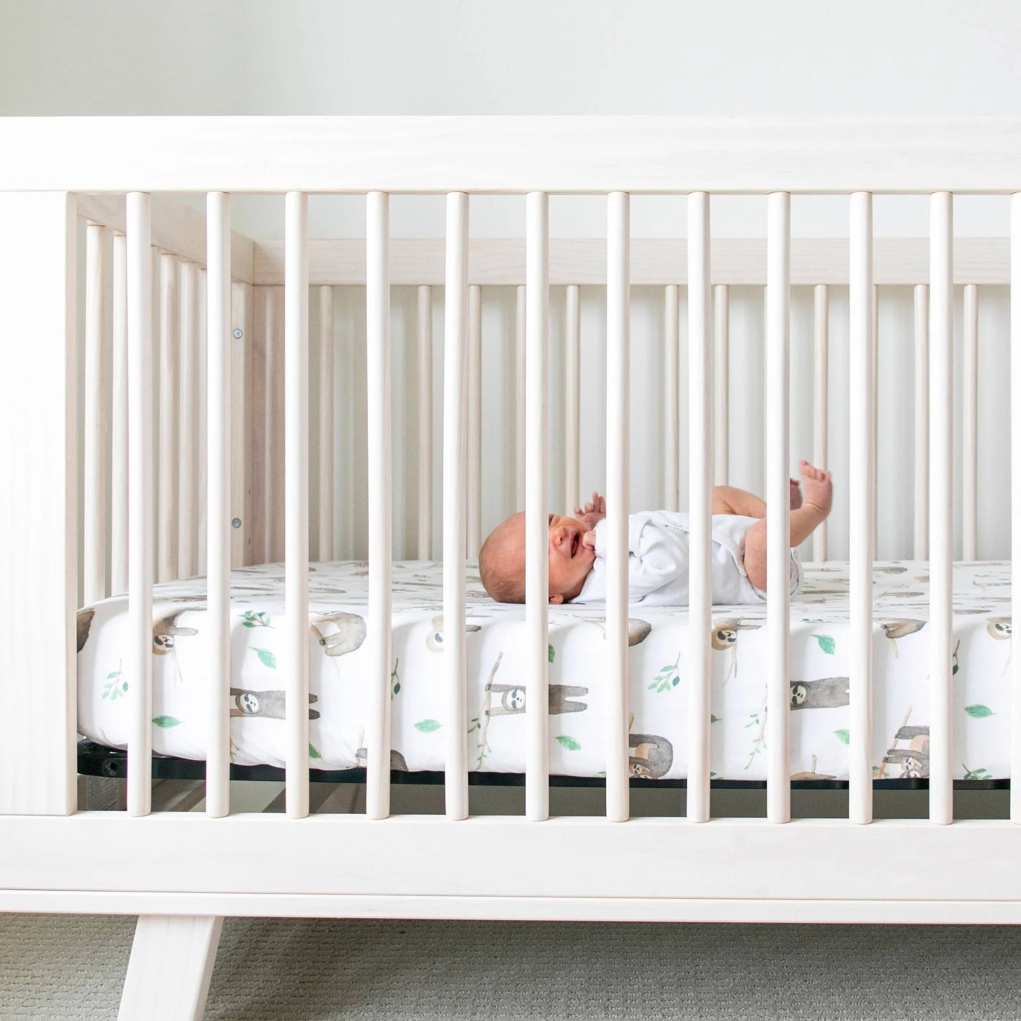 Premium Knit Fitted Crib Sheet - Noah - Image 5