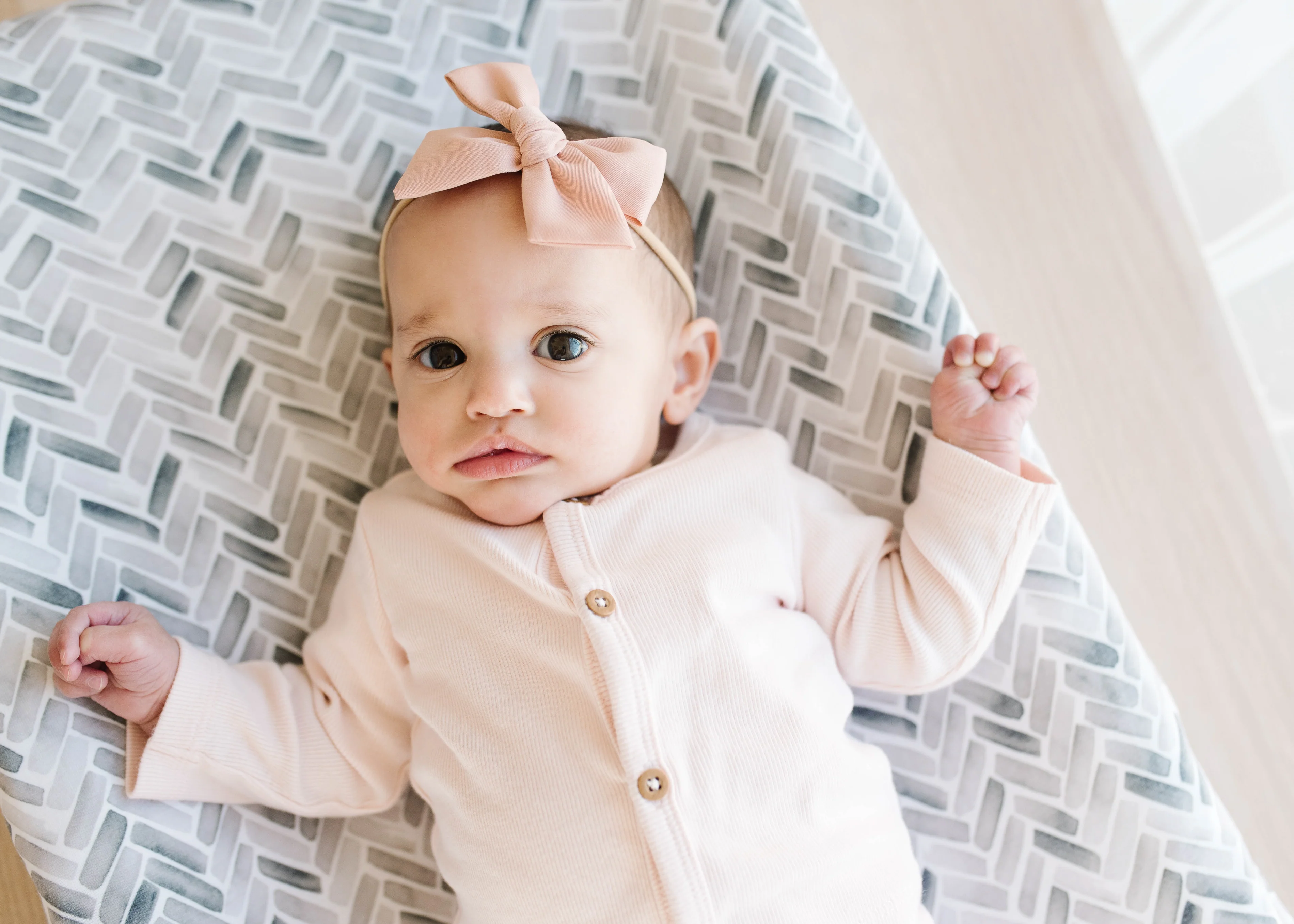 Premium Knit Diaper Changing Pad Cover - Alta - Image 3