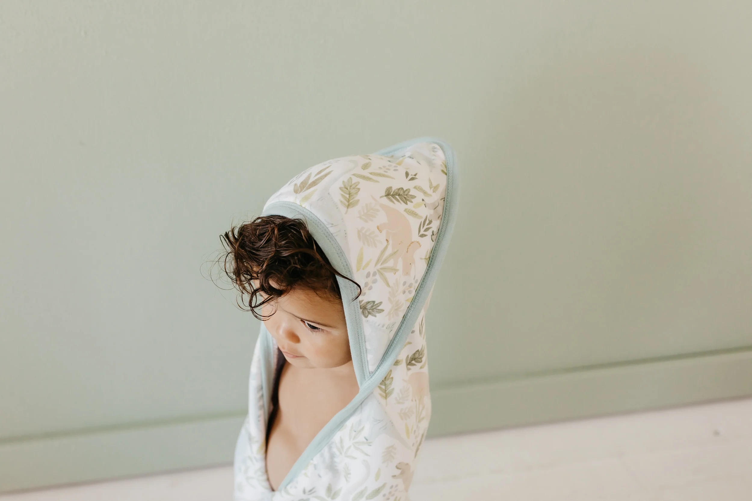 Premium Baby Knit Hooded Towel - Rex - Image 16