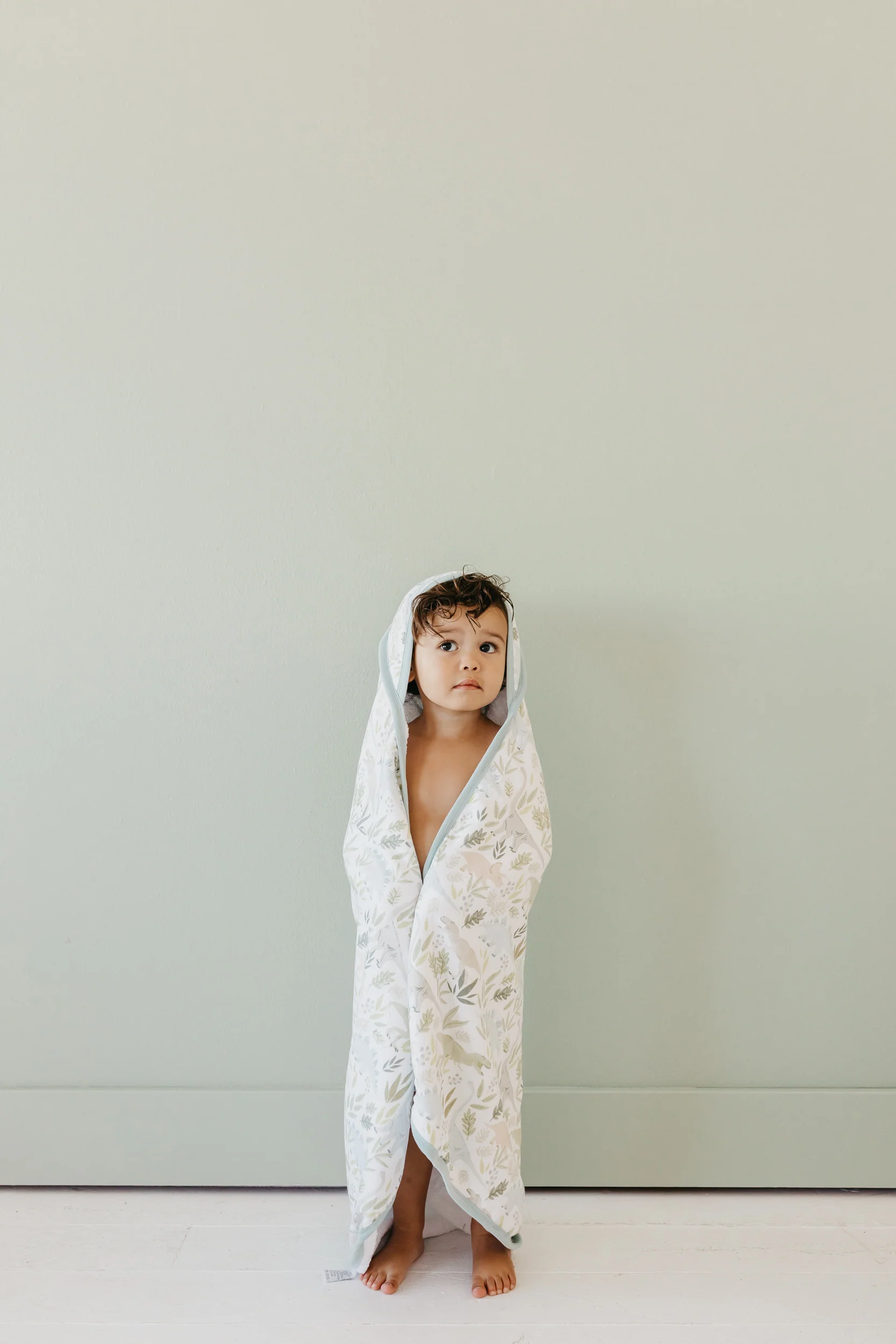 Premium Baby Knit Hooded Towel - Rex - Image 3