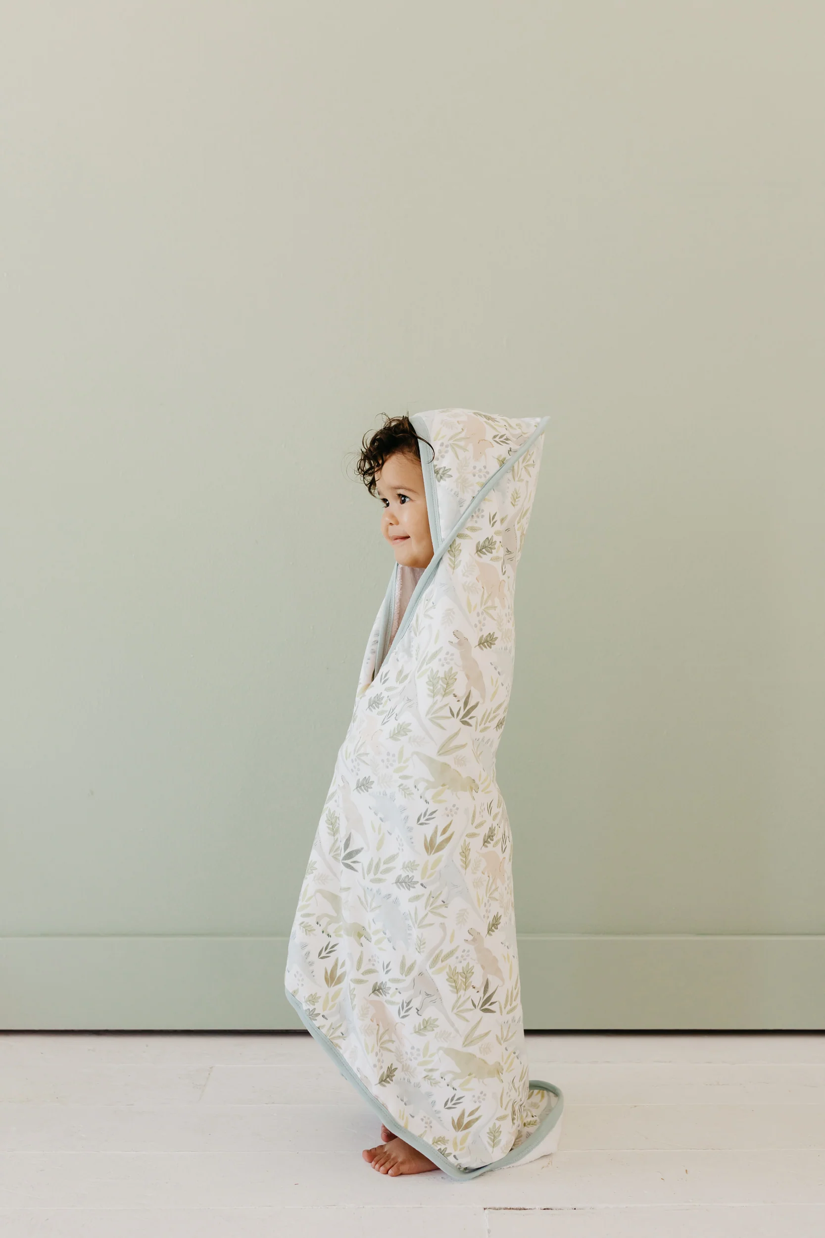 Premium Baby Knit Hooded Towel - Rex - Image 7