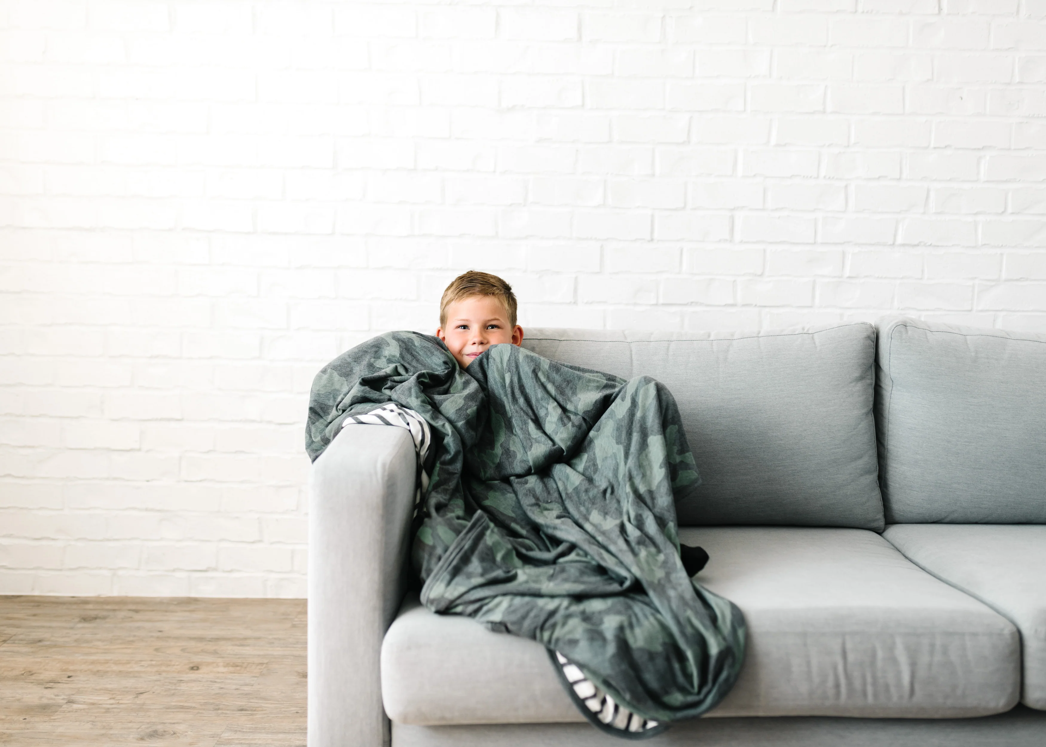 Three-Layer Jumbo Quilt - Hunter - Image 5