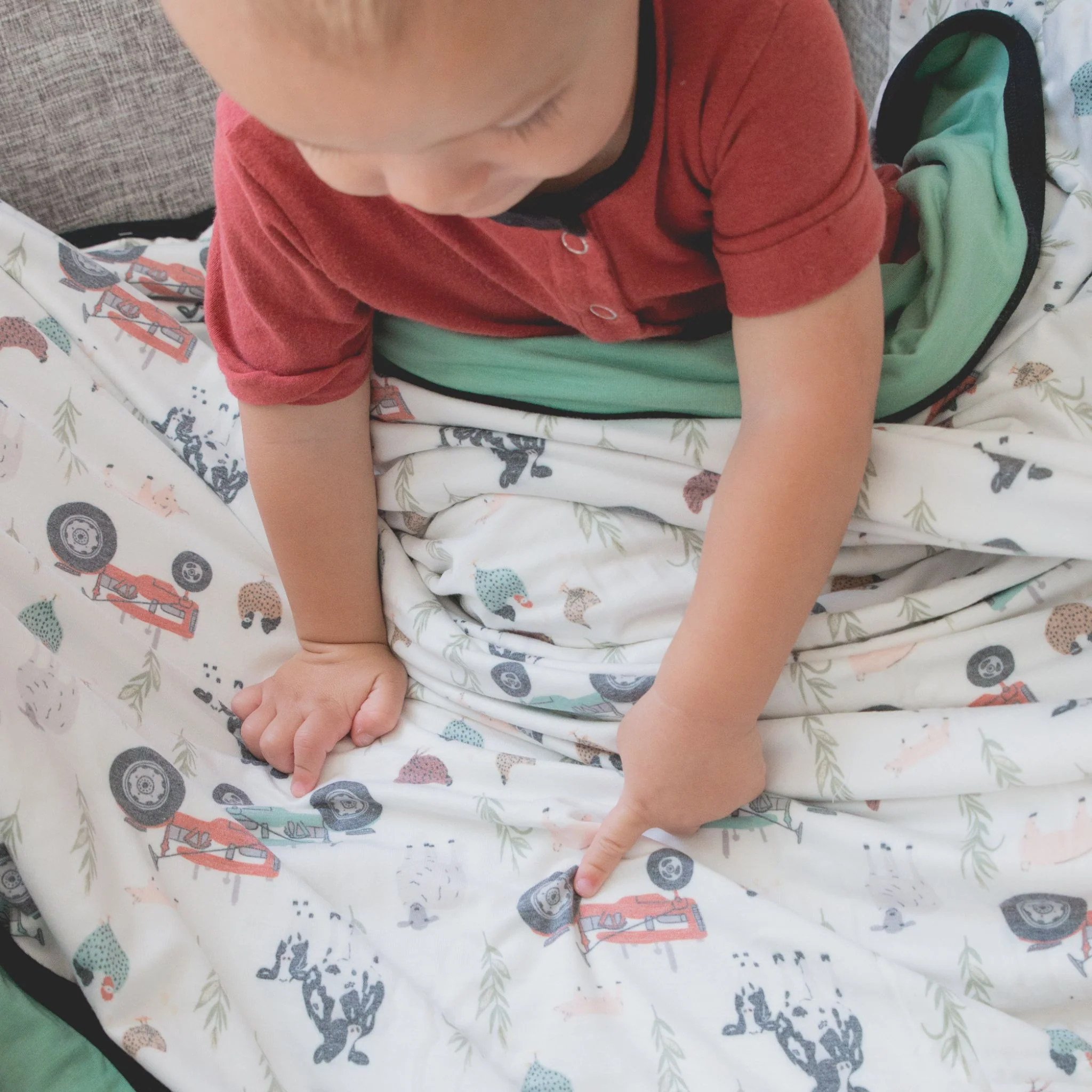 Three-Layer Jumbo Quilt - Jo - Image 5