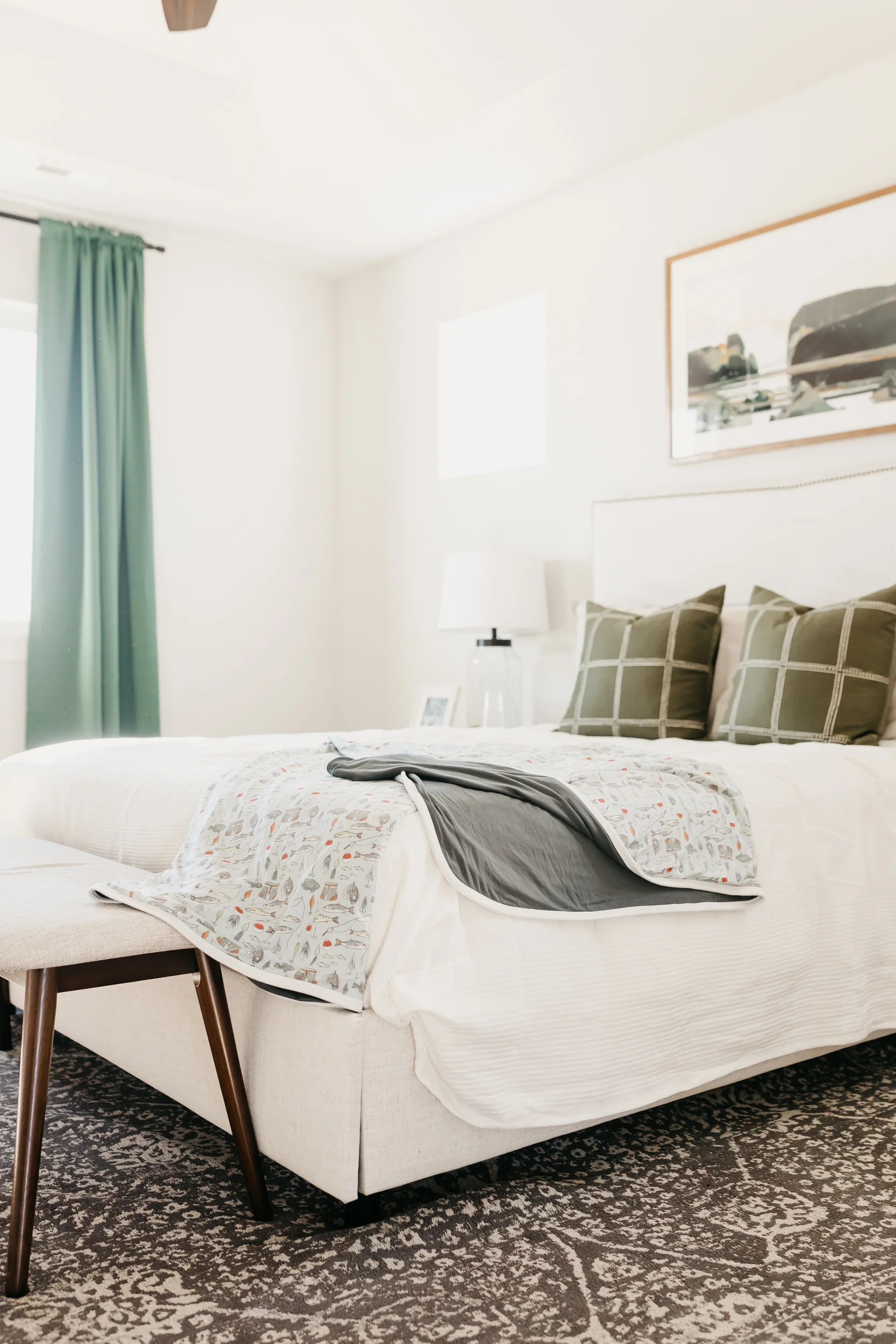 Three-Layer Jumbo Quilt - Trout - Image 12