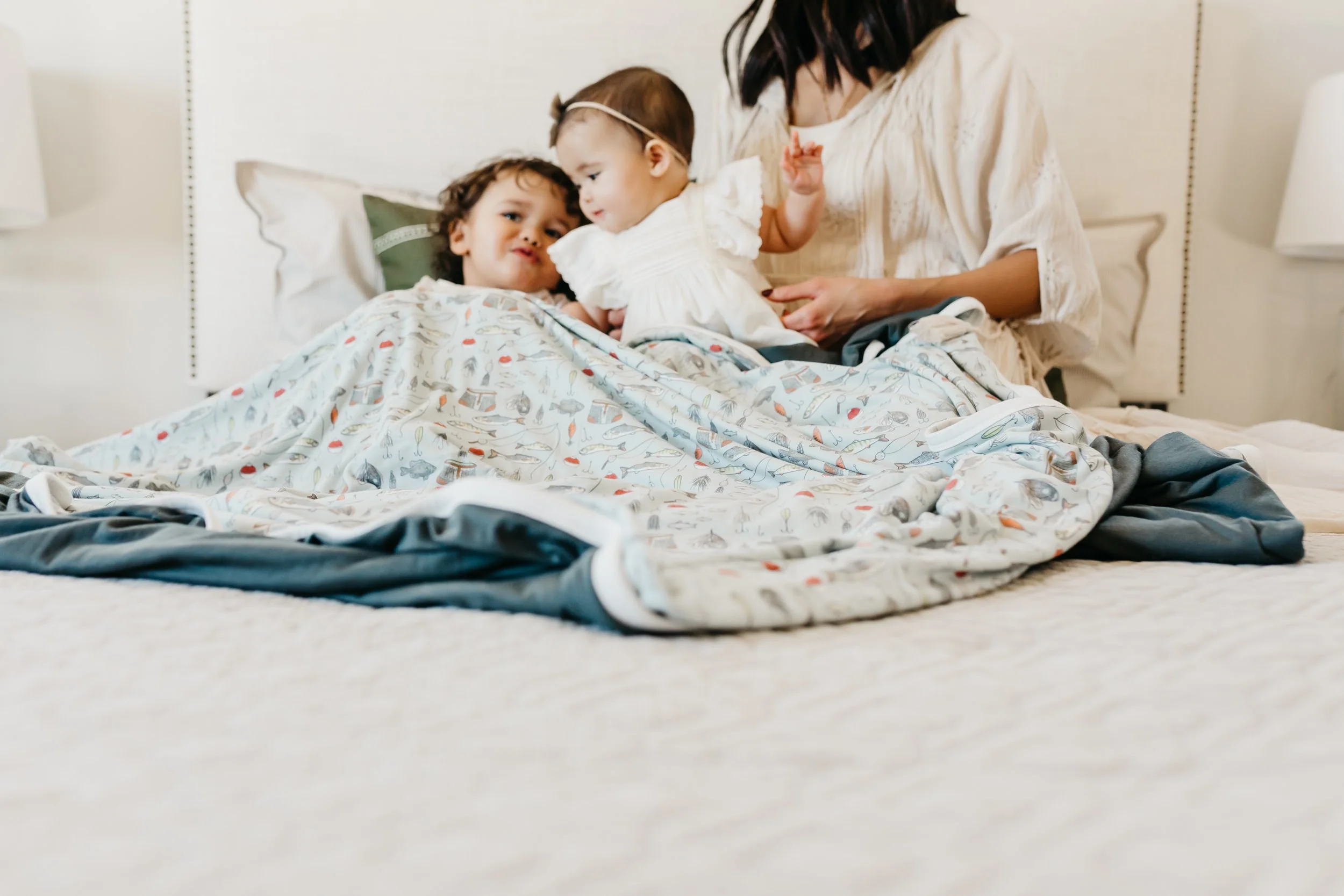 Three-Layer Jumbo Quilt - Trout - Image 13