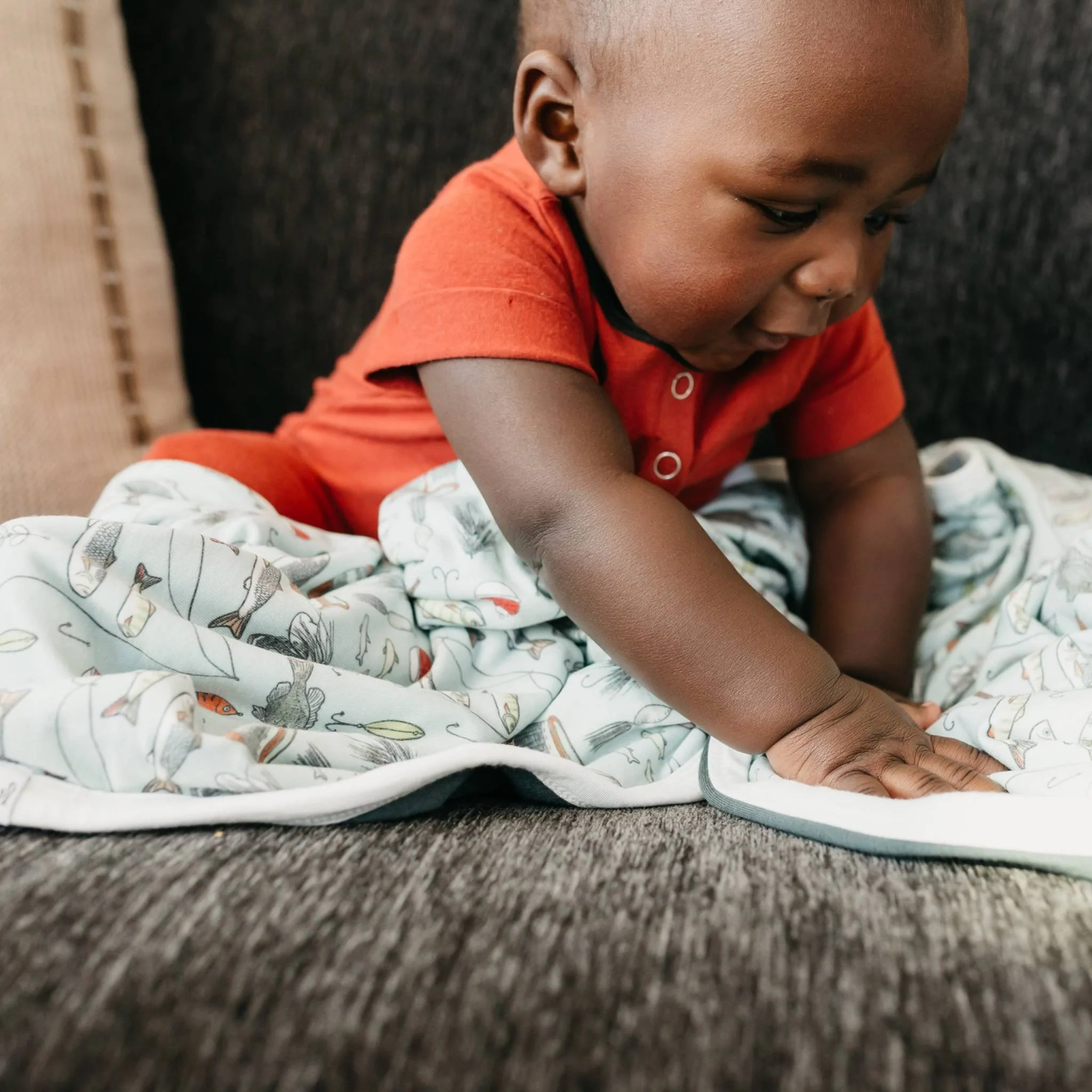 Three-Layer Quilt - Trout - Image 9