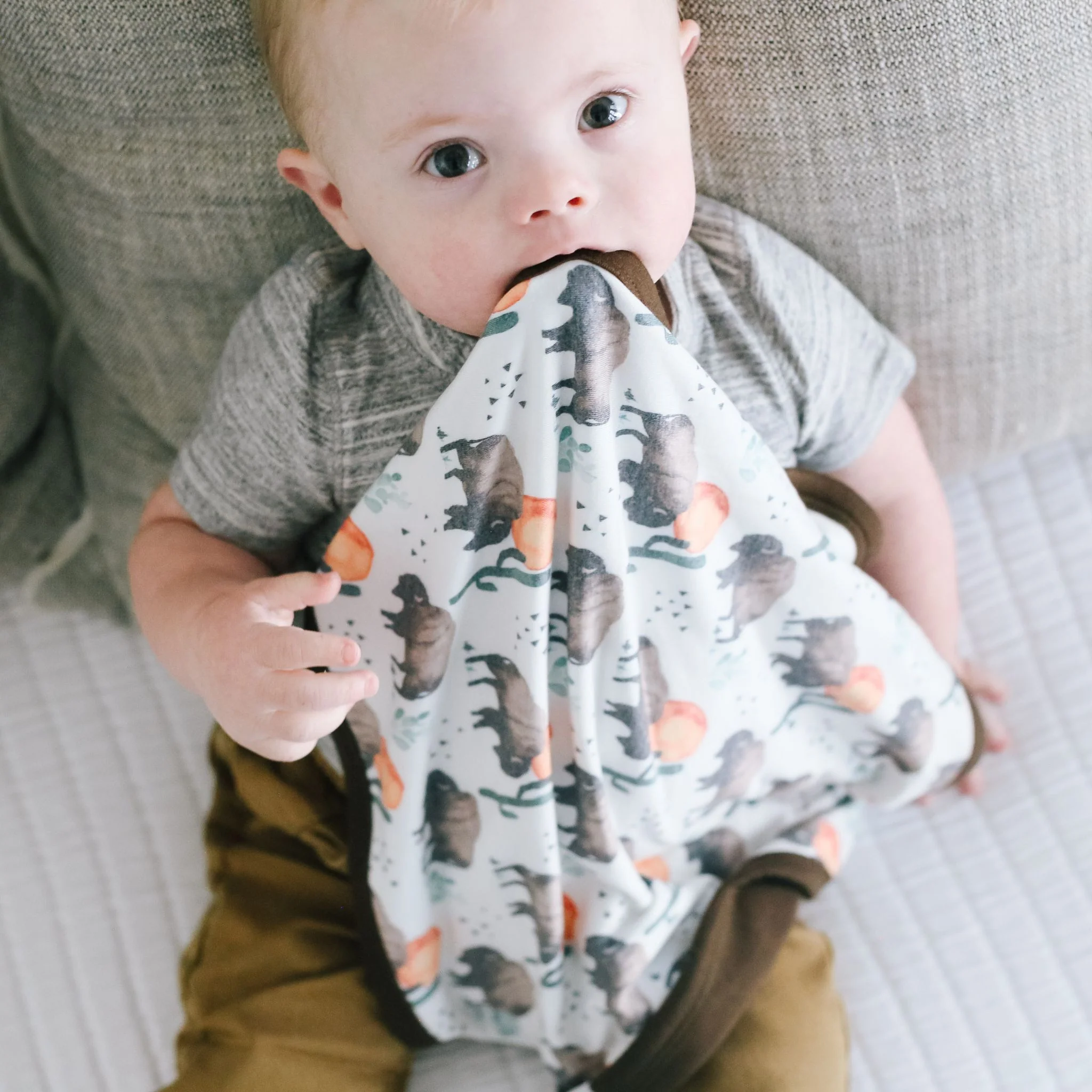 Three-Layer Security Blanket Set - Bison - Image 4