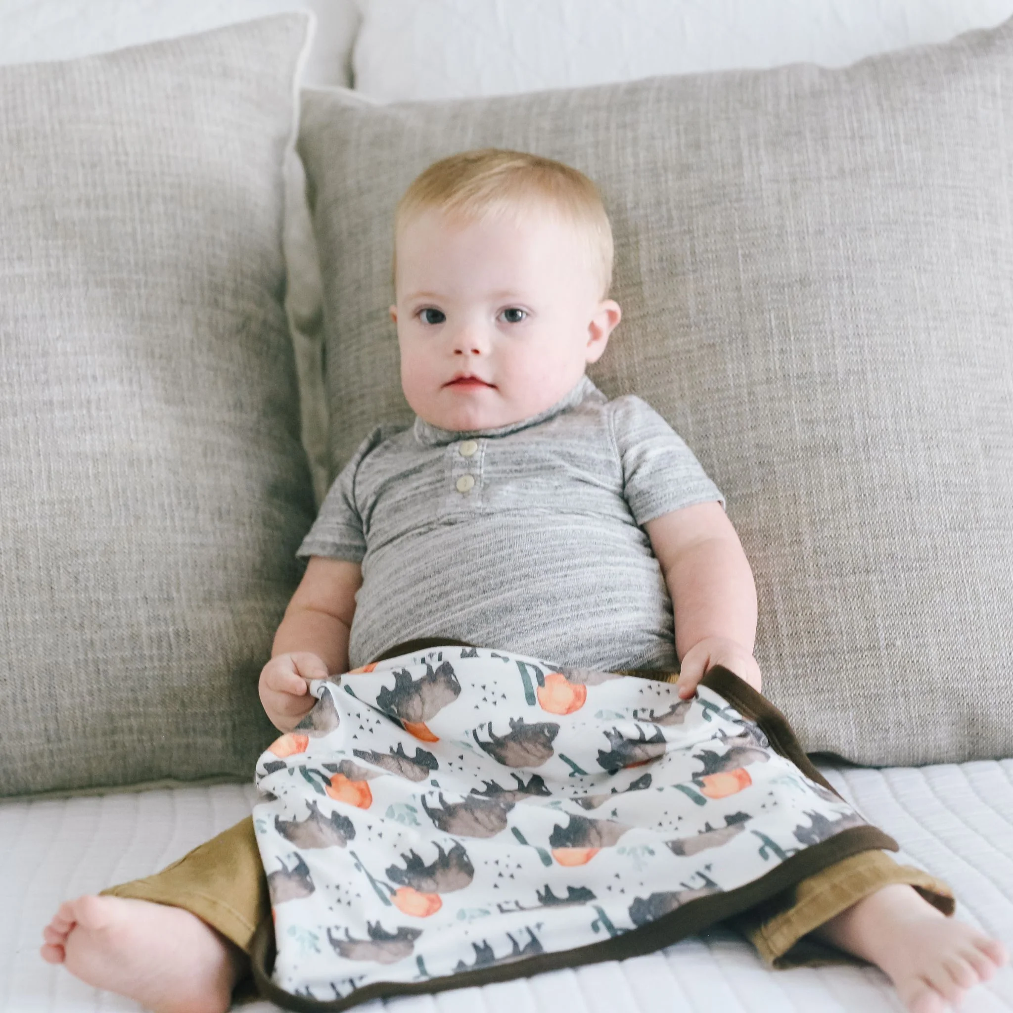 Three-Layer Security Blanket Set - Bison - Image 5