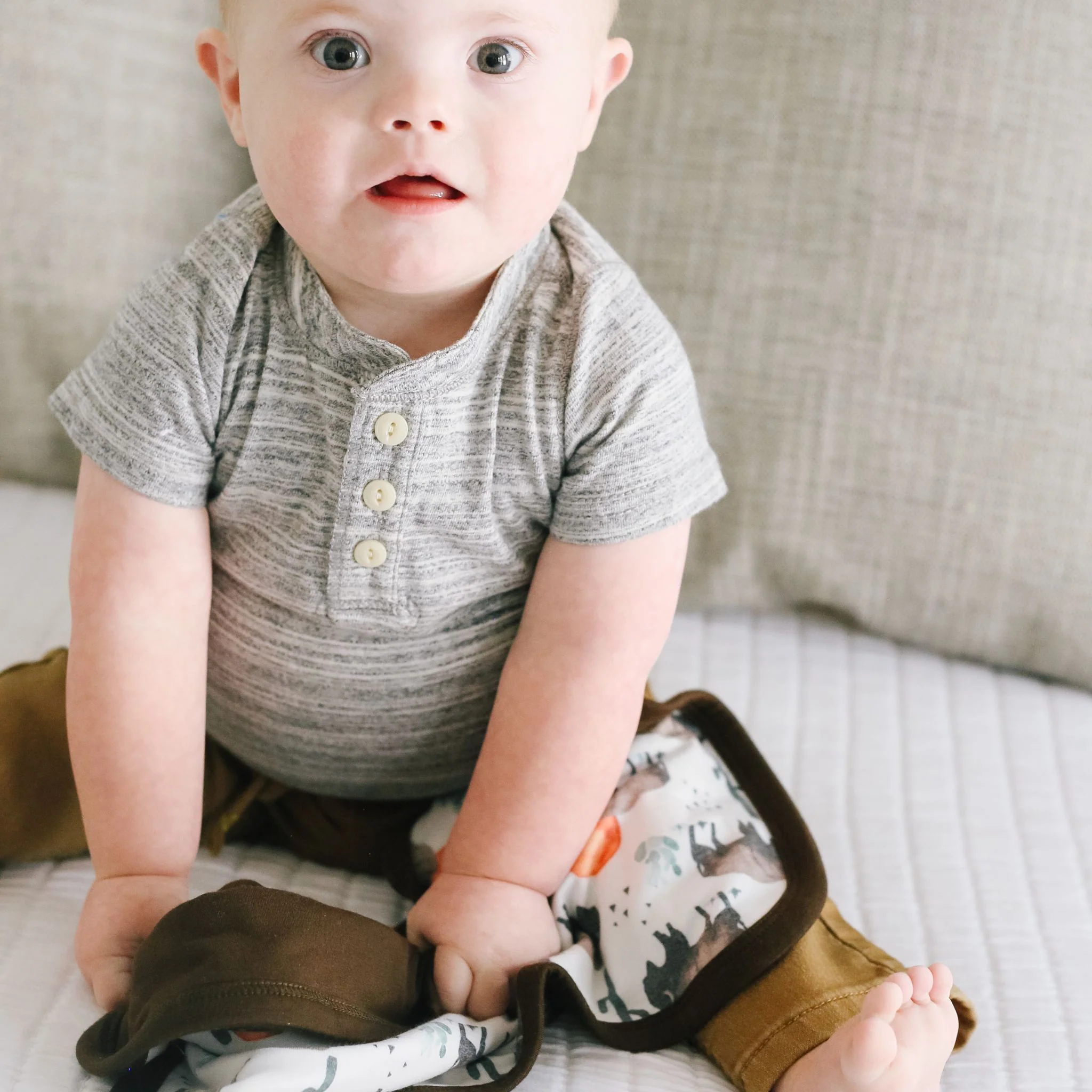 Three-Layer Security Blanket Set - Bison - Image 9