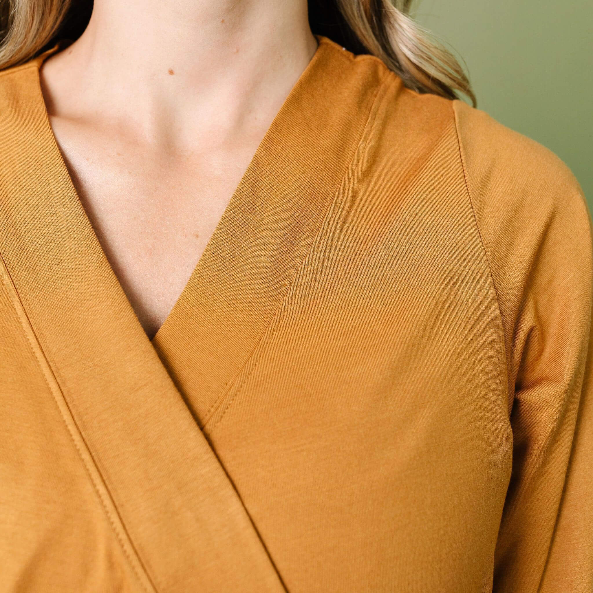 Women's Everyday Robe - Camel - Image 4