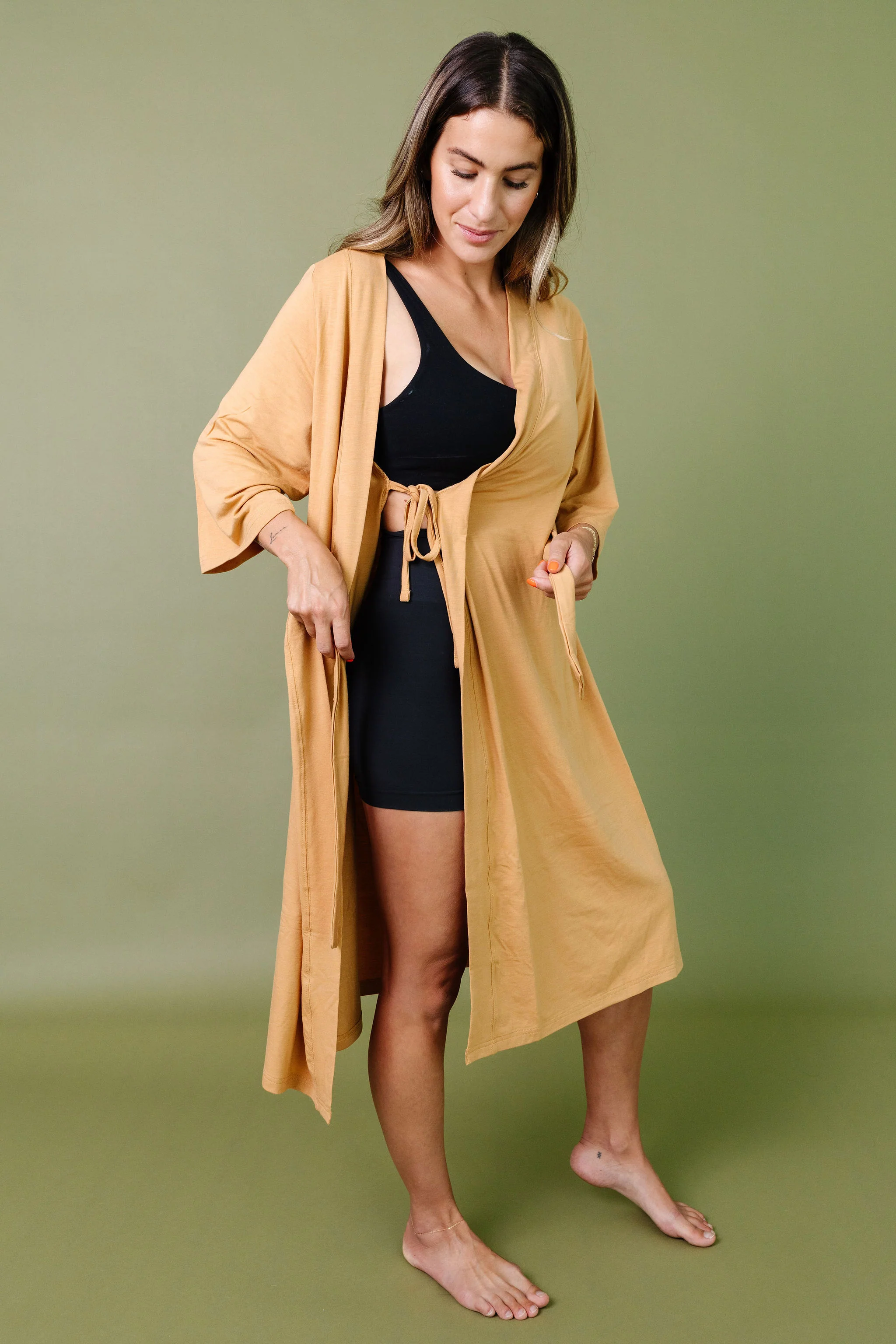 Women's Everyday Robe - Dune - Image 7