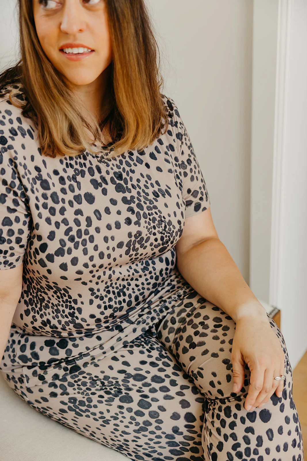 Women's Fitted Pajama Set - Hanna - Image 6